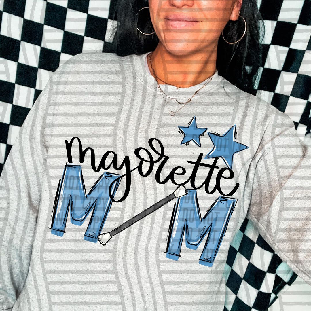 Sports Mom Majorette DTF Print