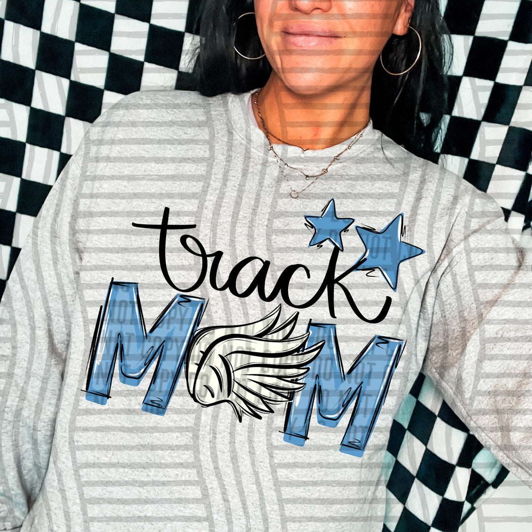 Sports Mom Track DTF Print
