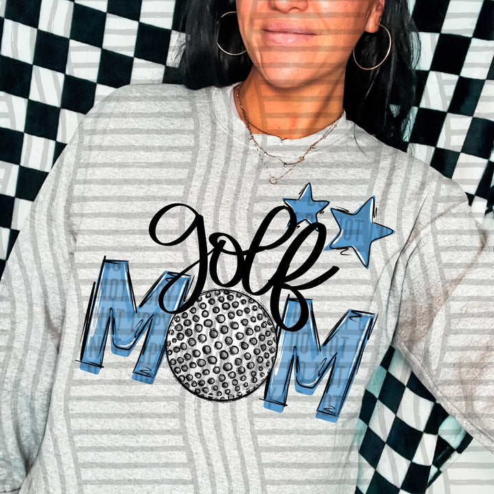 Sports Mom Golf DTF Print