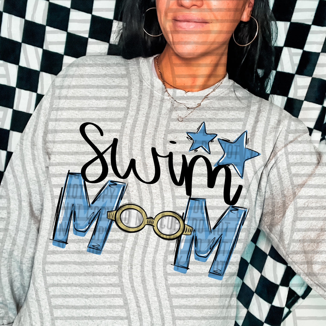 Sports Mom Swim DTF Print