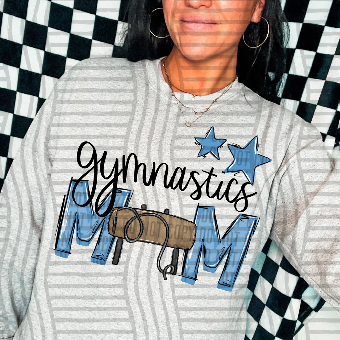 Sports Mom Gymnastics DTF Print