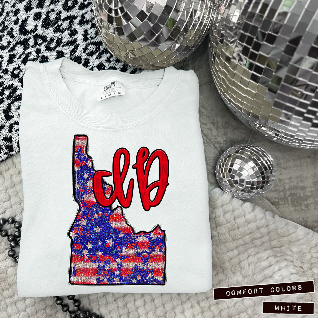 RWB States DTF Print