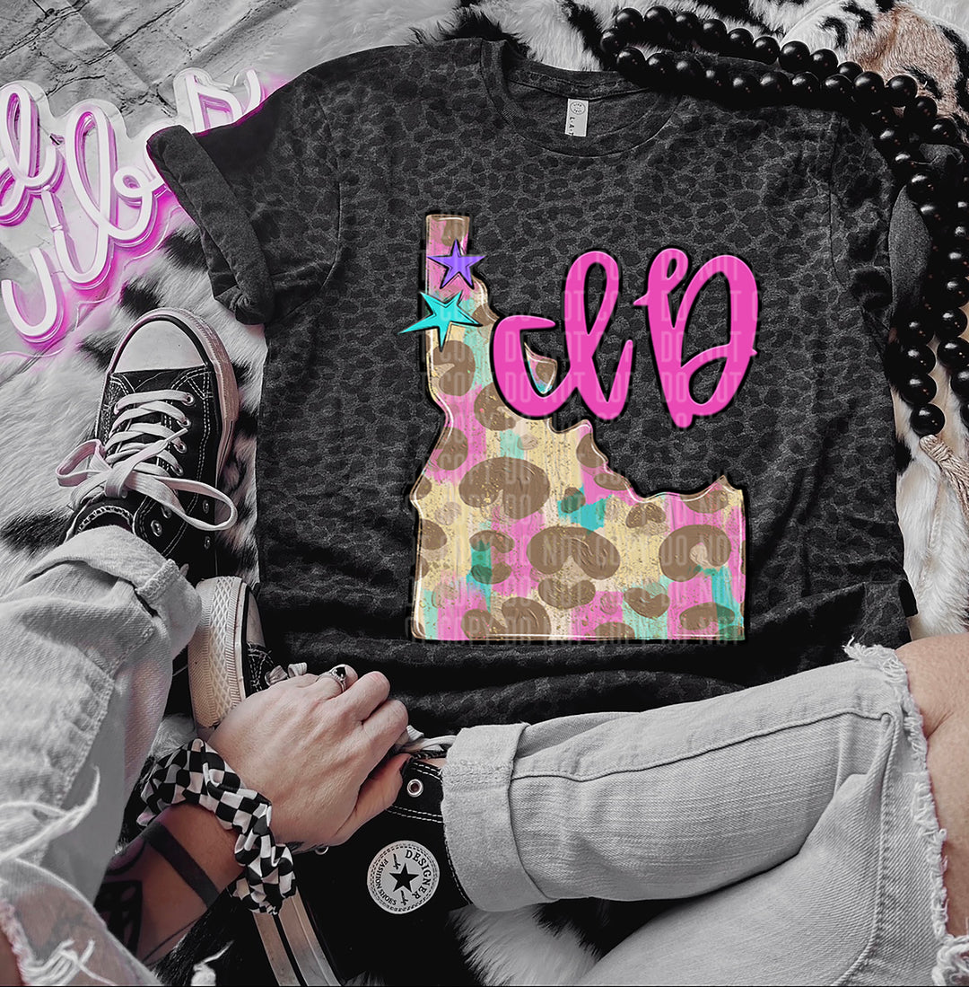 Preppy Bright States DTF Print