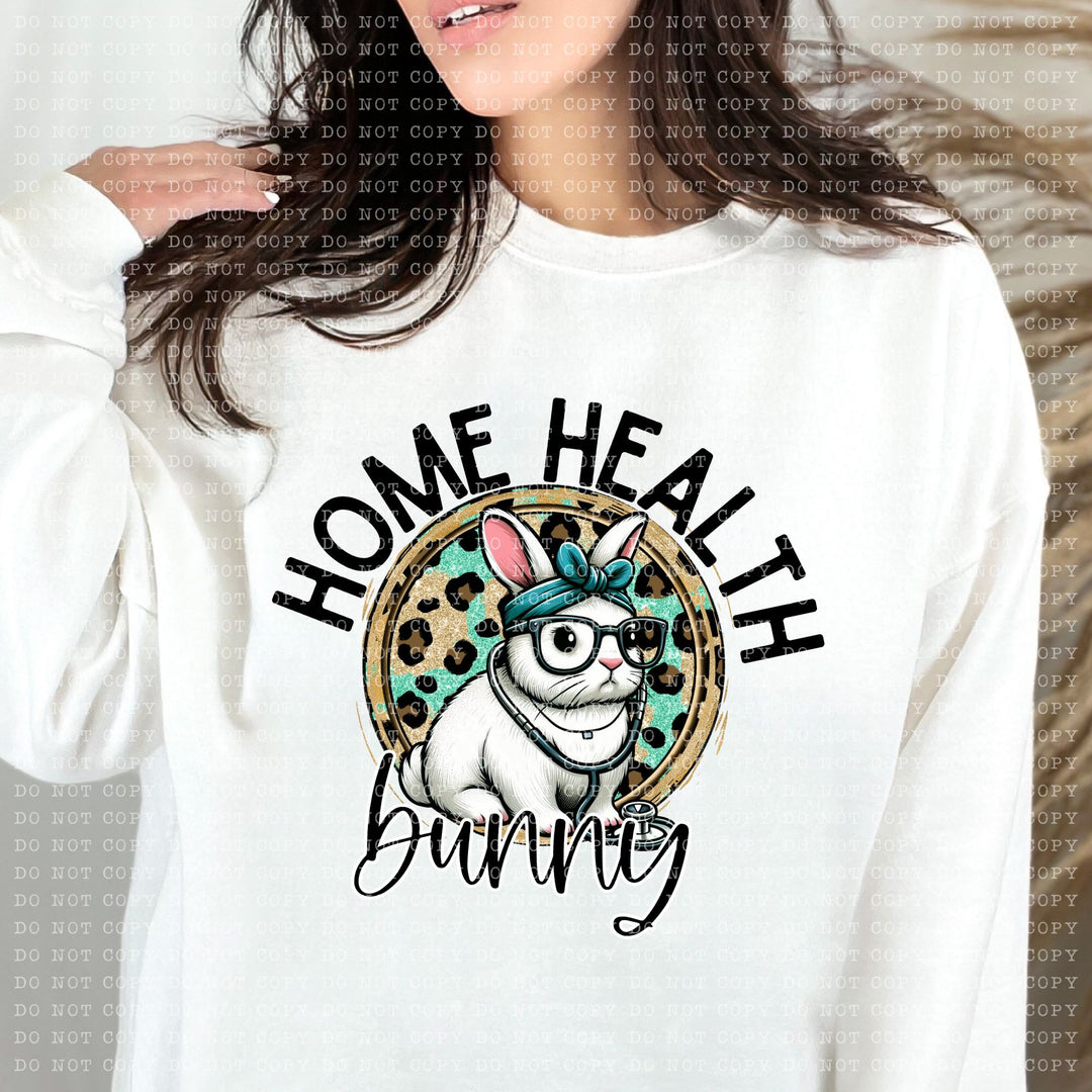 Home Health Bunny DTF Print