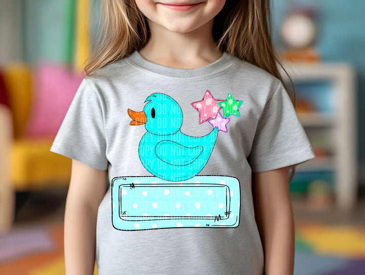 Kids Name Plates DTF Print