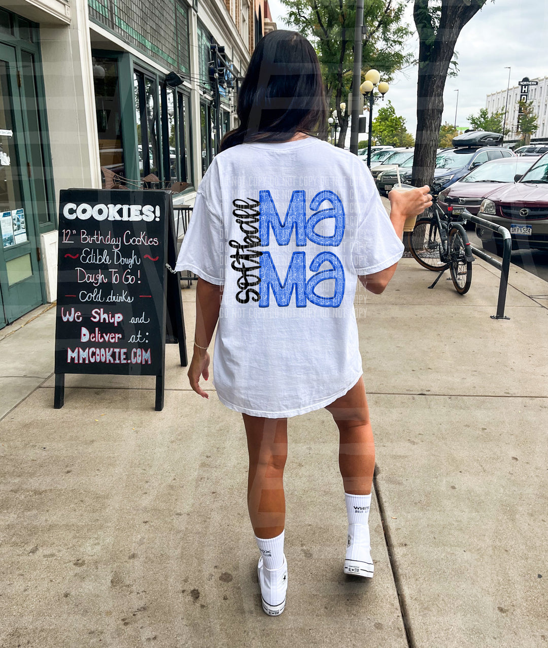 Sports Mama Softball DTF Print