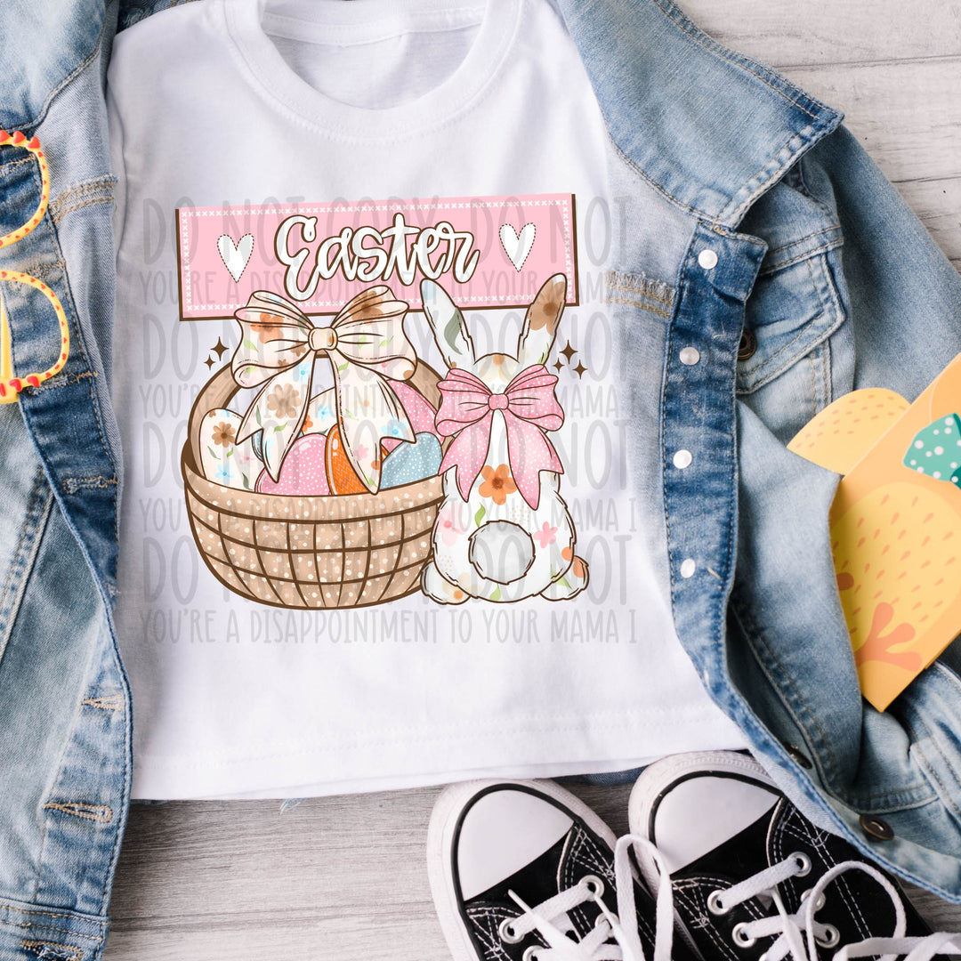 Easter Pink DTF Print