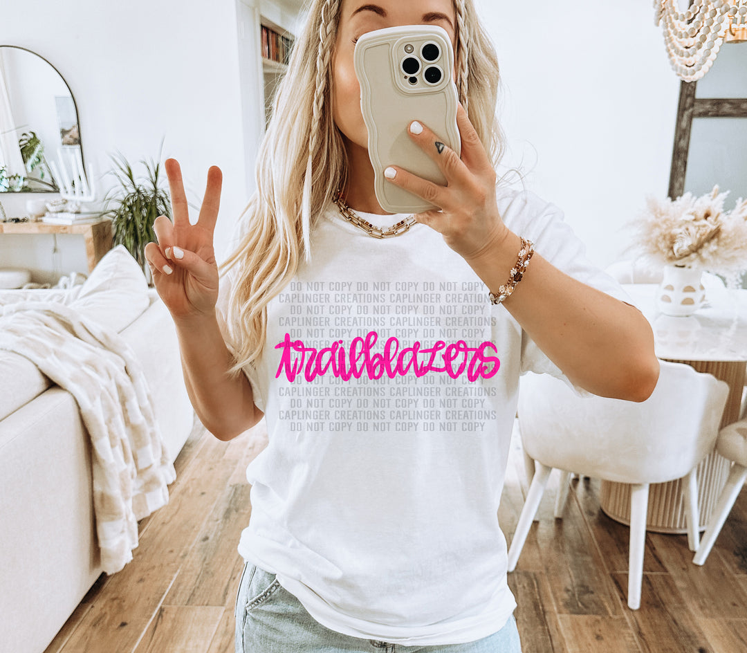 Hand Lettering Mascots DTF Print