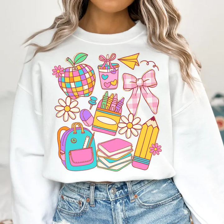 Teacher Collage DTF Print