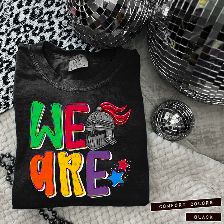 We Are Mascot Heads  DTF Print
