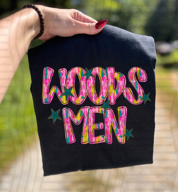 Holiday Brushstroke DTF Print