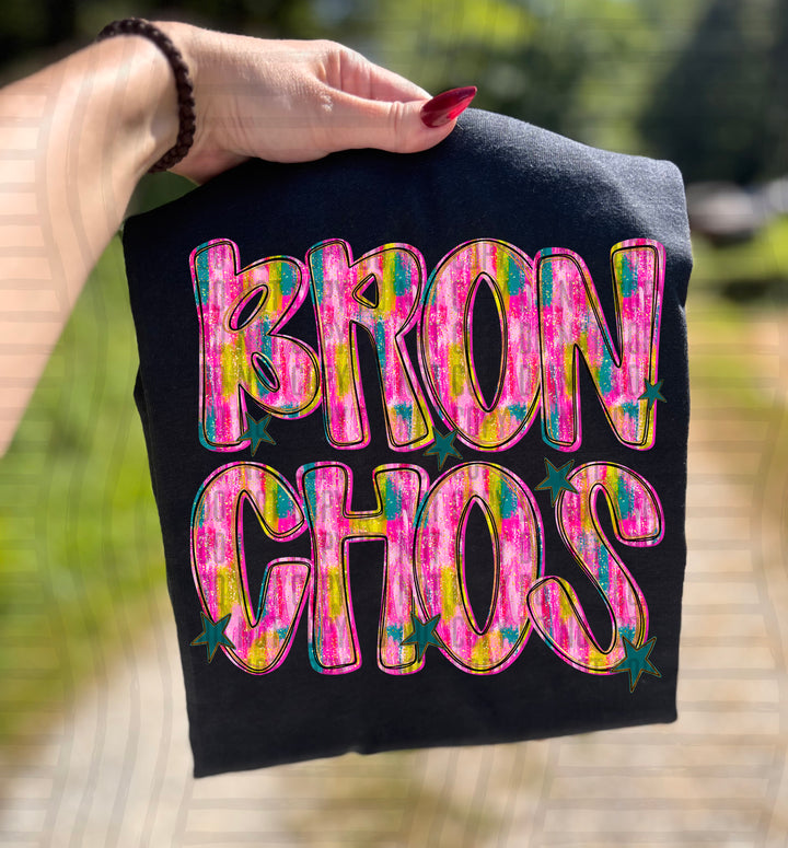 Holiday Brushstroke DTF Print