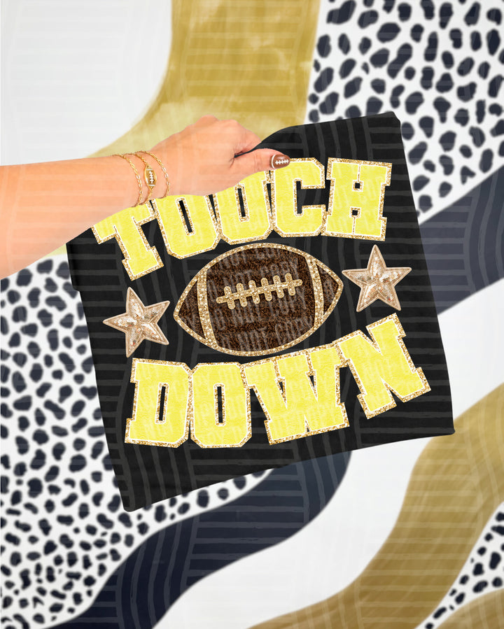 Touchdown Faux Chenille DTF Print