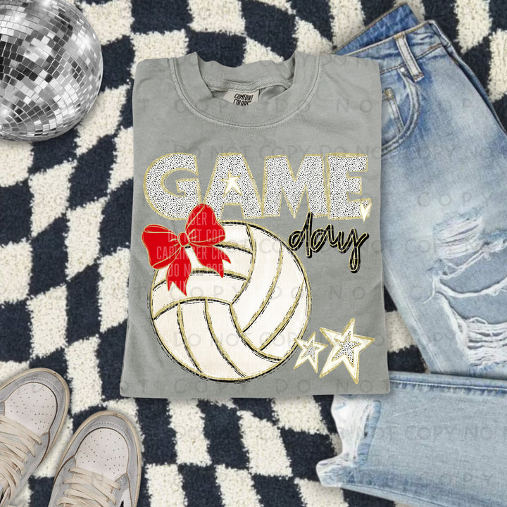 Game Day Volleyball DTF Print