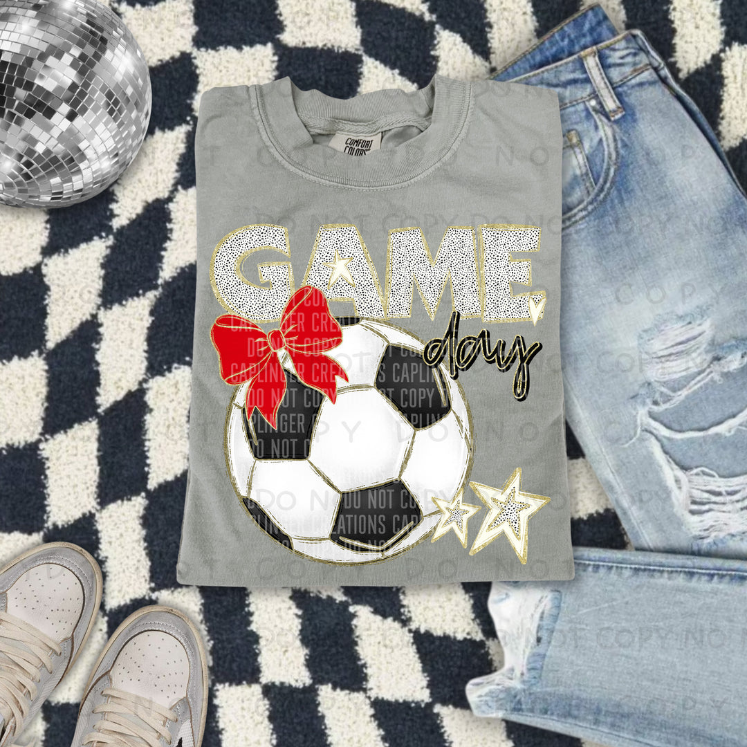Game Day Soccer DTF Print