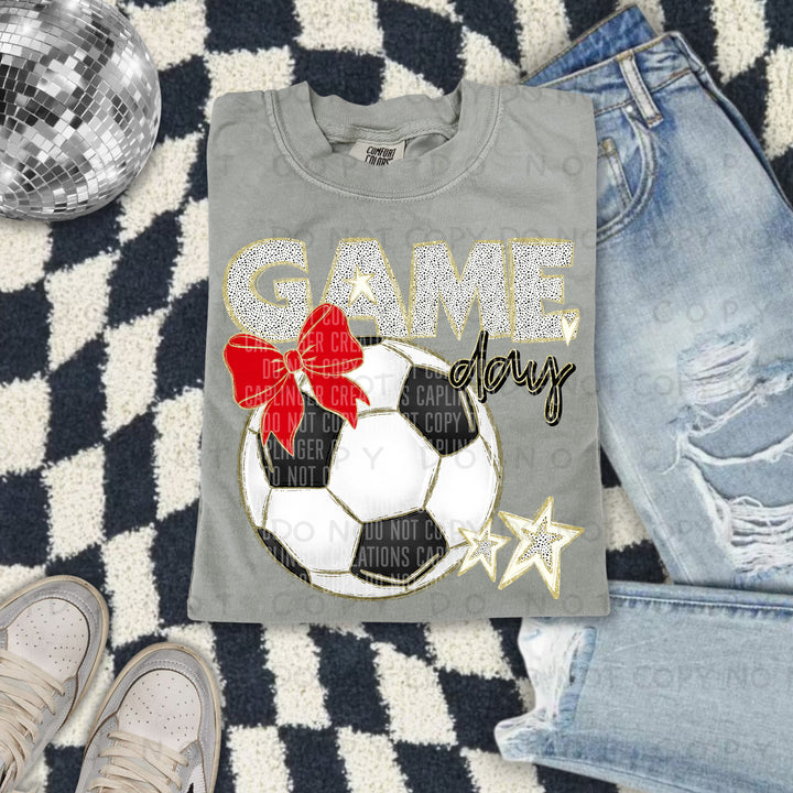 Game Day Soccer DTF Print