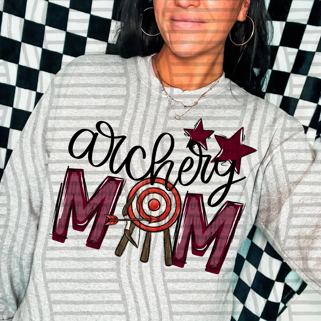 Sports Mom Archery DTF Print