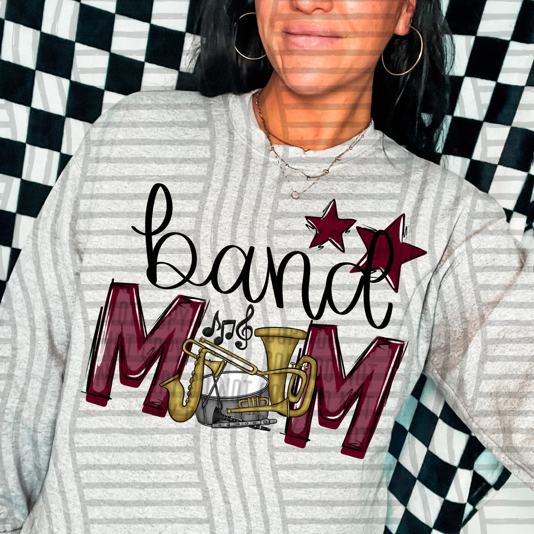 Sports Mom Band DTF Print