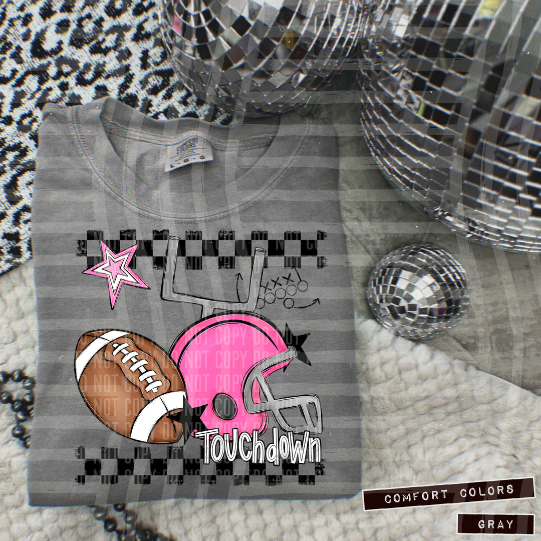 Football Helmet DTF Print