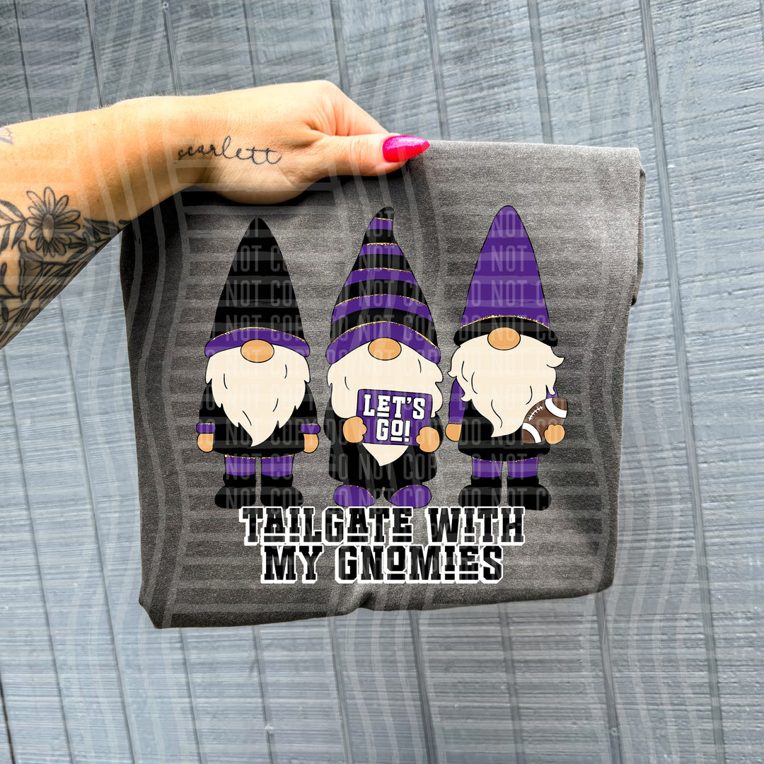 Tailgate With My Gnomies DTF Print