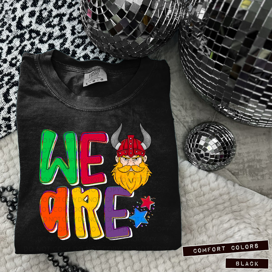 We Are Mascot Heads  DTF Print