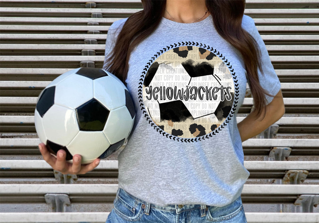 Soccer Background DTF Print