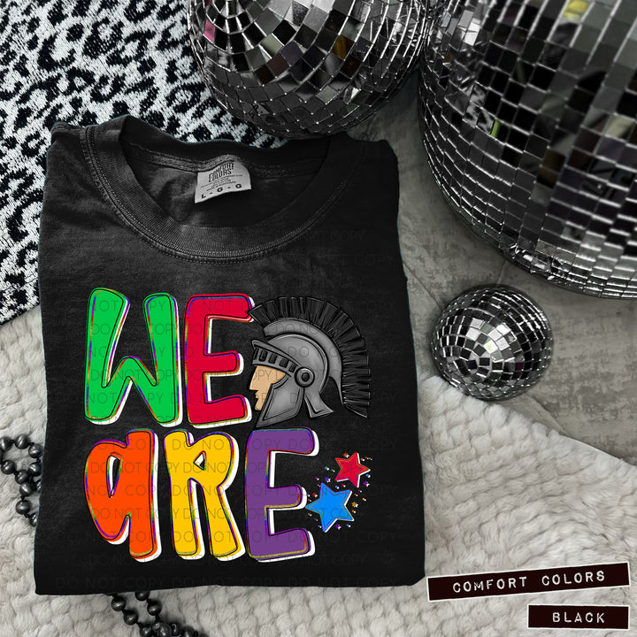 We Are Mascot Heads  DTF Print