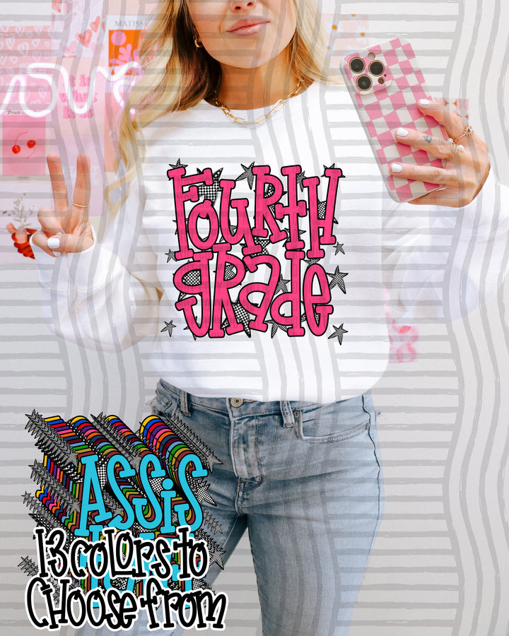 Ready To Rule Grades Orange DTF Print