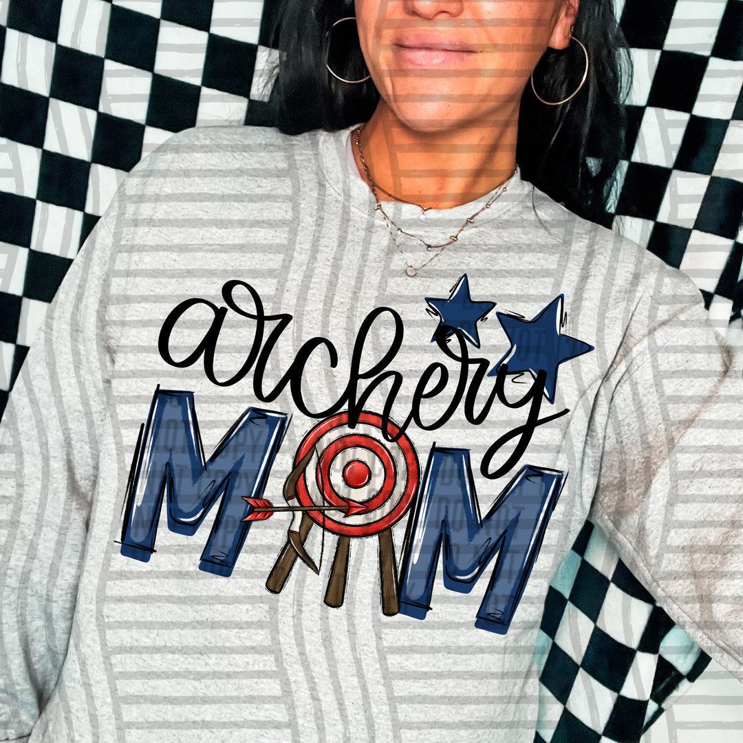 Sports Mom Archery DTF Print