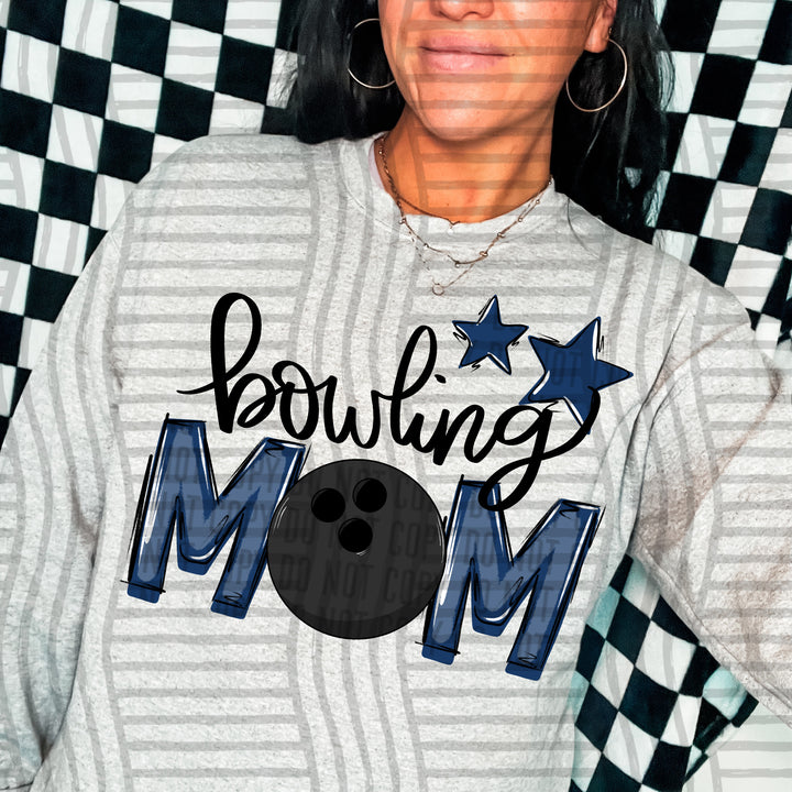 Sports Mom Bowling DTF Print