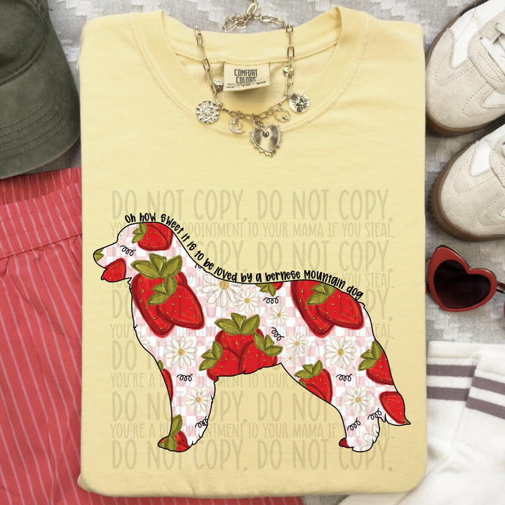 How Sweet Dog DTF Print