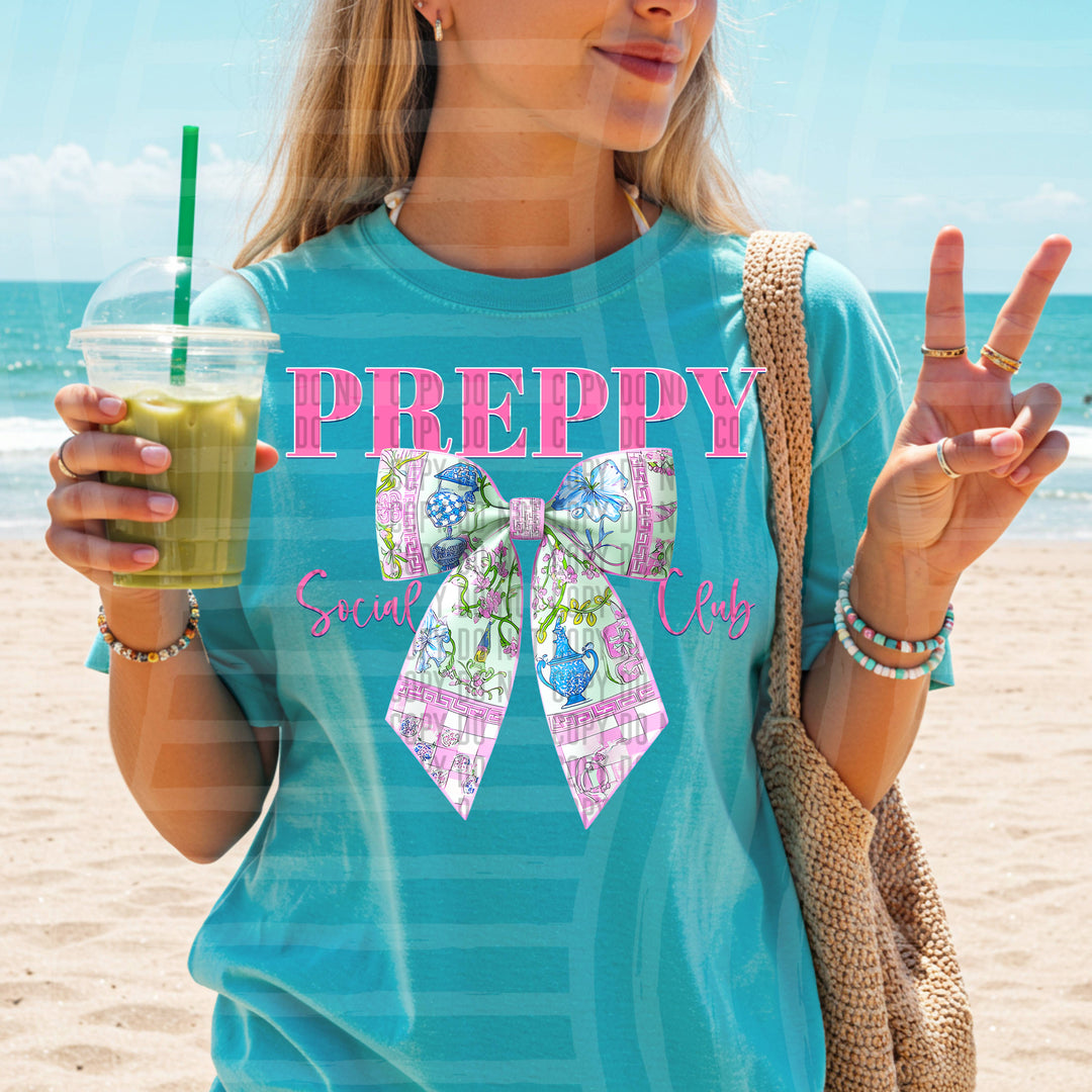 Preppy Bow DTF Print