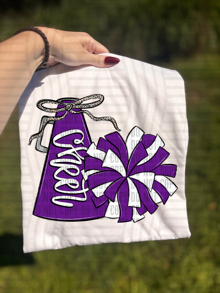 Cheer Poms DTF Print