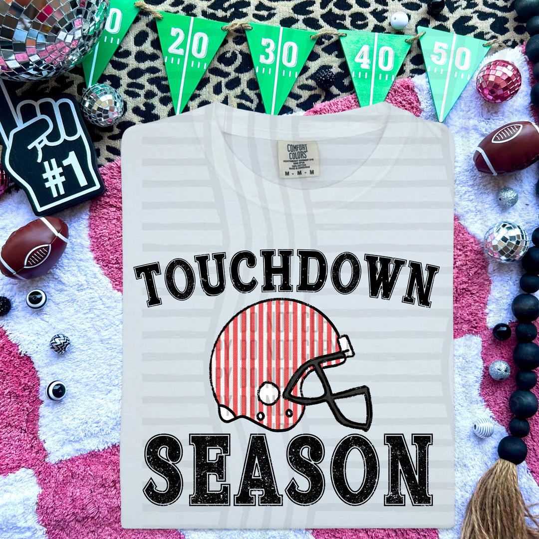 Touchdown Season Seersucker DTF Print