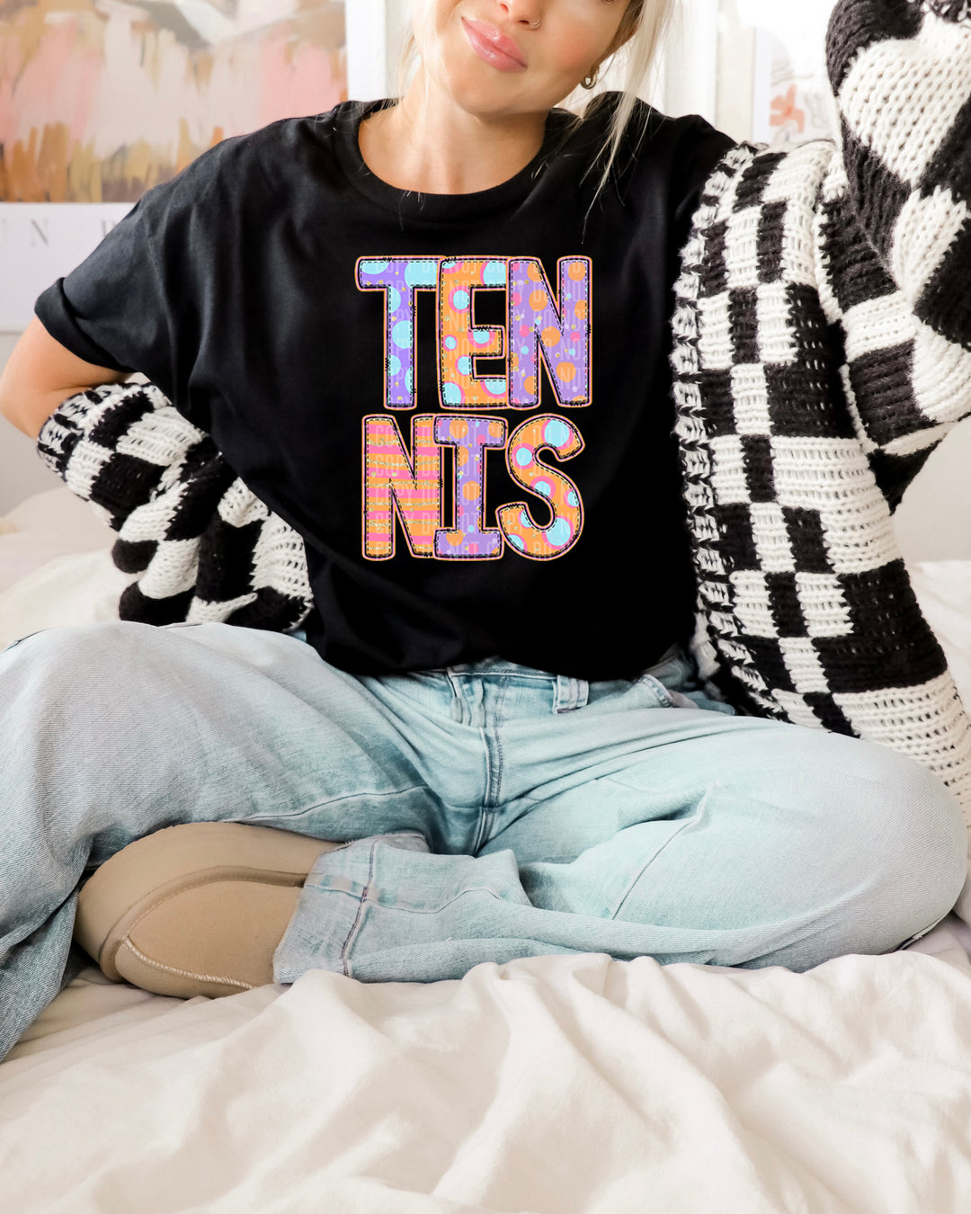 Springy Sports Phrases DTF Print