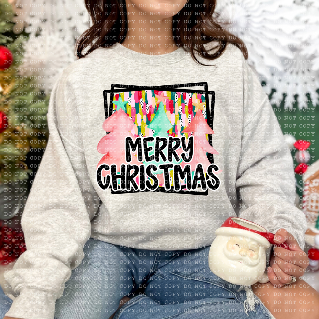 Merry Christmas DTF Print