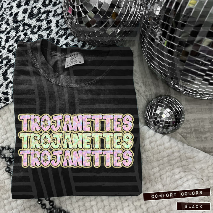 Iridescent Leopard DTF Print