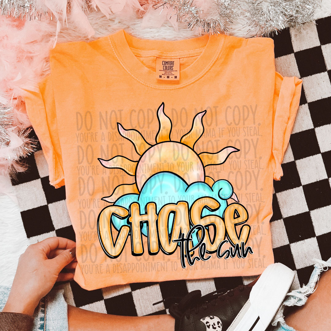 Chase The Sun DTF Print