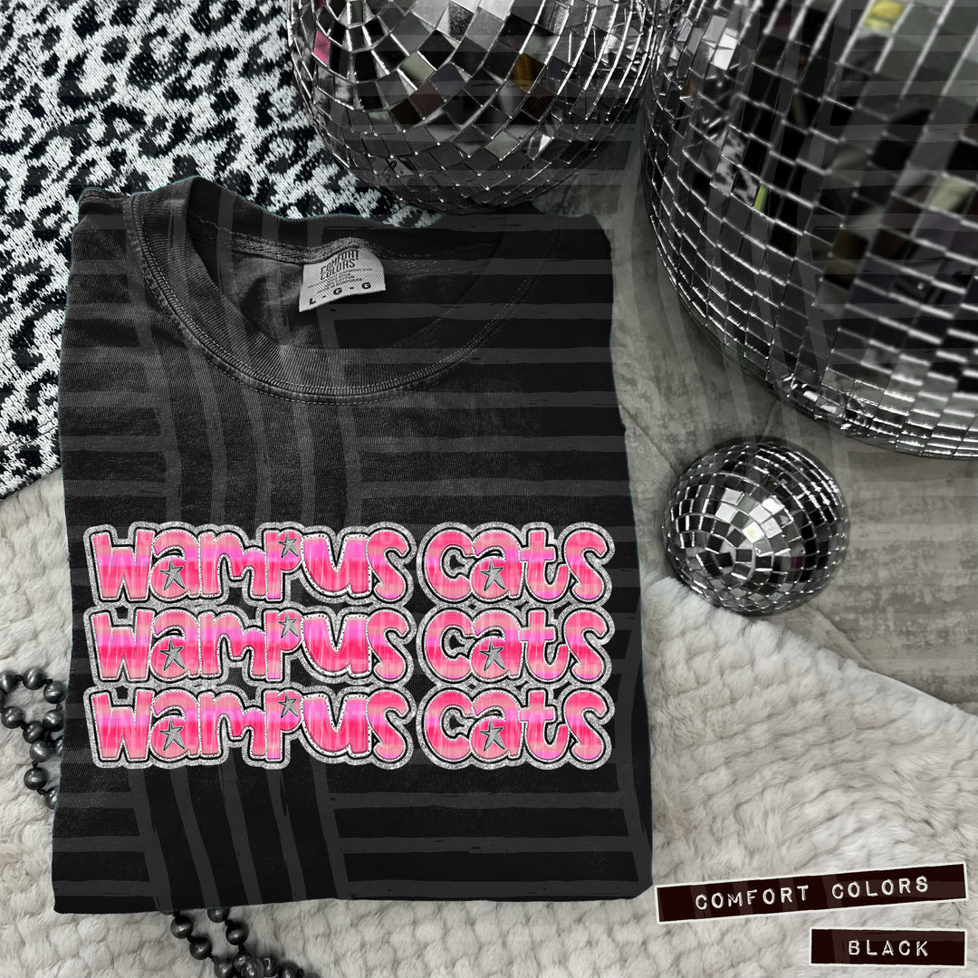 Pink Triple Stacked DTF Print