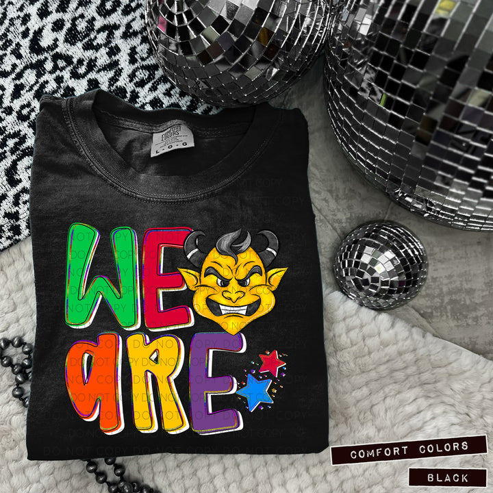 We Are Mascot Heads  DTF Print