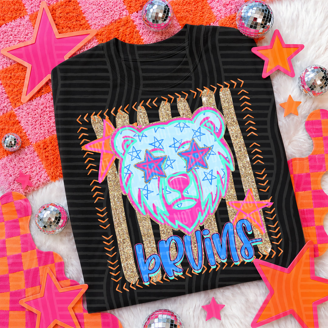 Candy Pop Mascots DTF Print