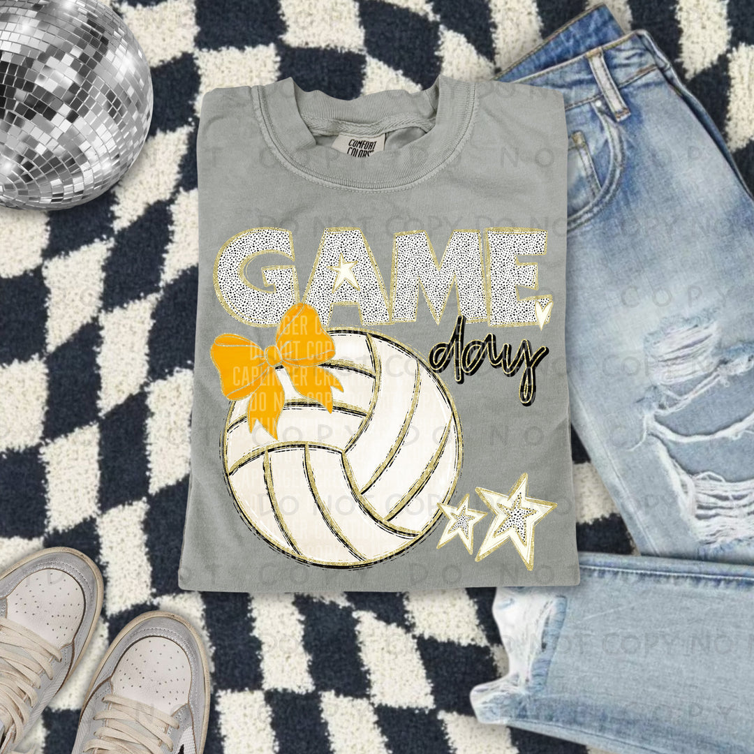 Game Day Volleyball DTF Print