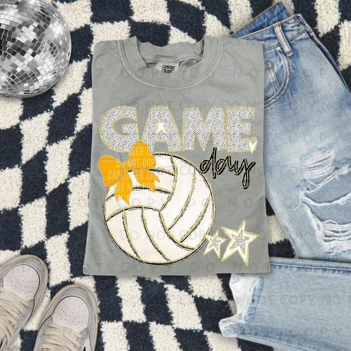Game Day Volleyball DTF Print