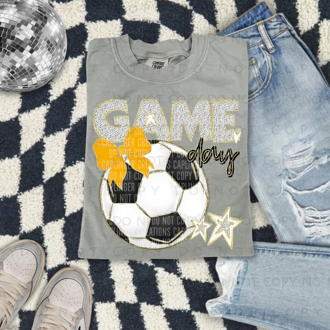 Game Day Soccer DTF Print