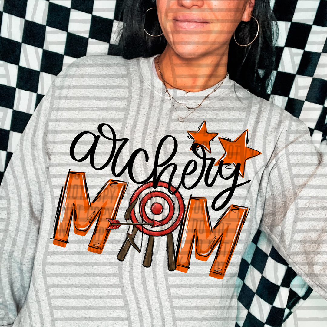 Sports Mom Archery DTF Print