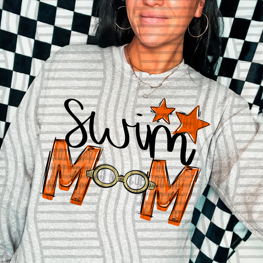 Sports Mom Swim DTF Print