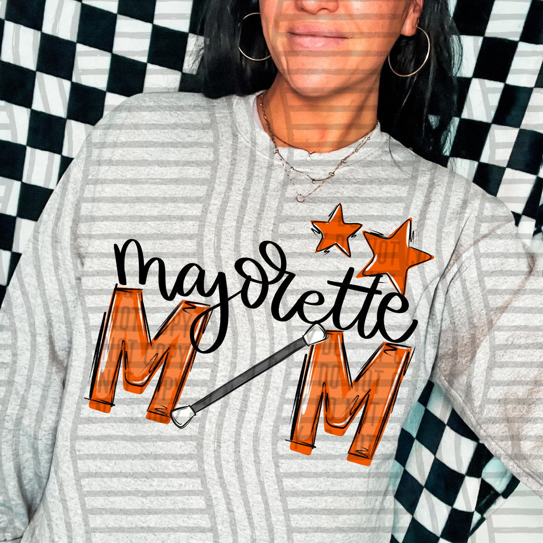 Sports Mom Majorette DTF Print