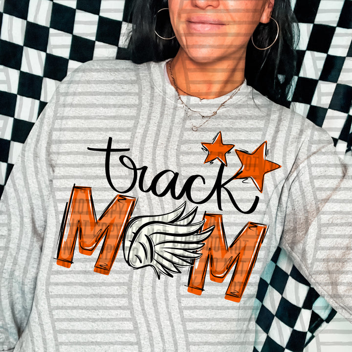 Sports Mom Track DTF Print