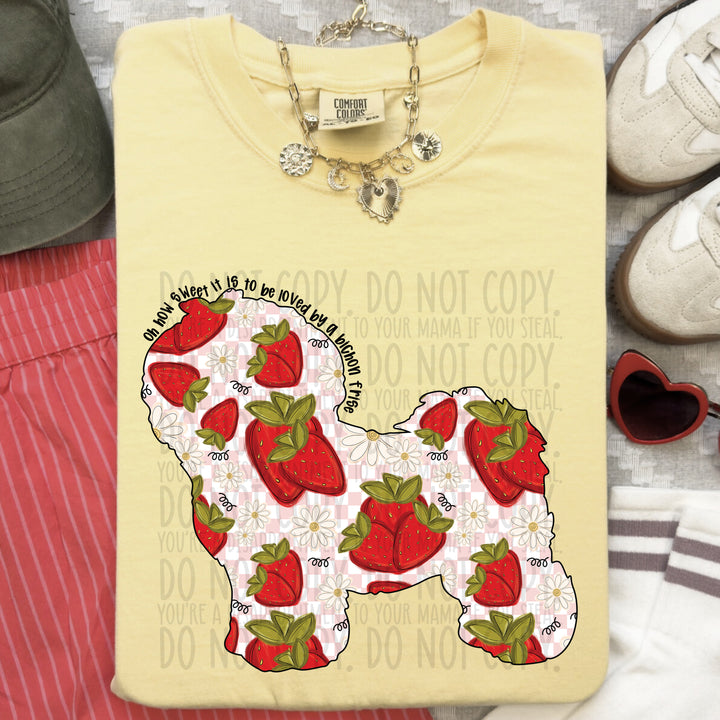 How Sweet Dog DTF Print