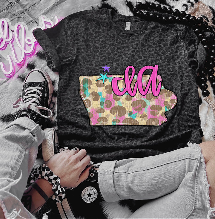 Preppy Bright States DTF Print